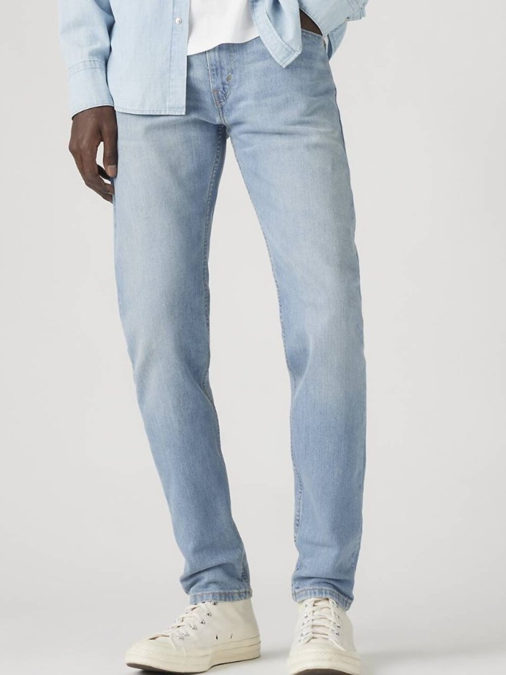 Levi's Junior's Men's 512 Slim Taper-Fit Jeans Size 20 ( 30X 30 ) Light Blue .